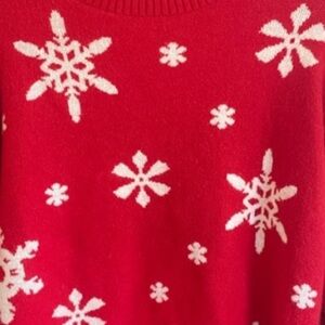 ➕Grace+Karma Snowflake ❄️ Seasonal/Holiday Sweater